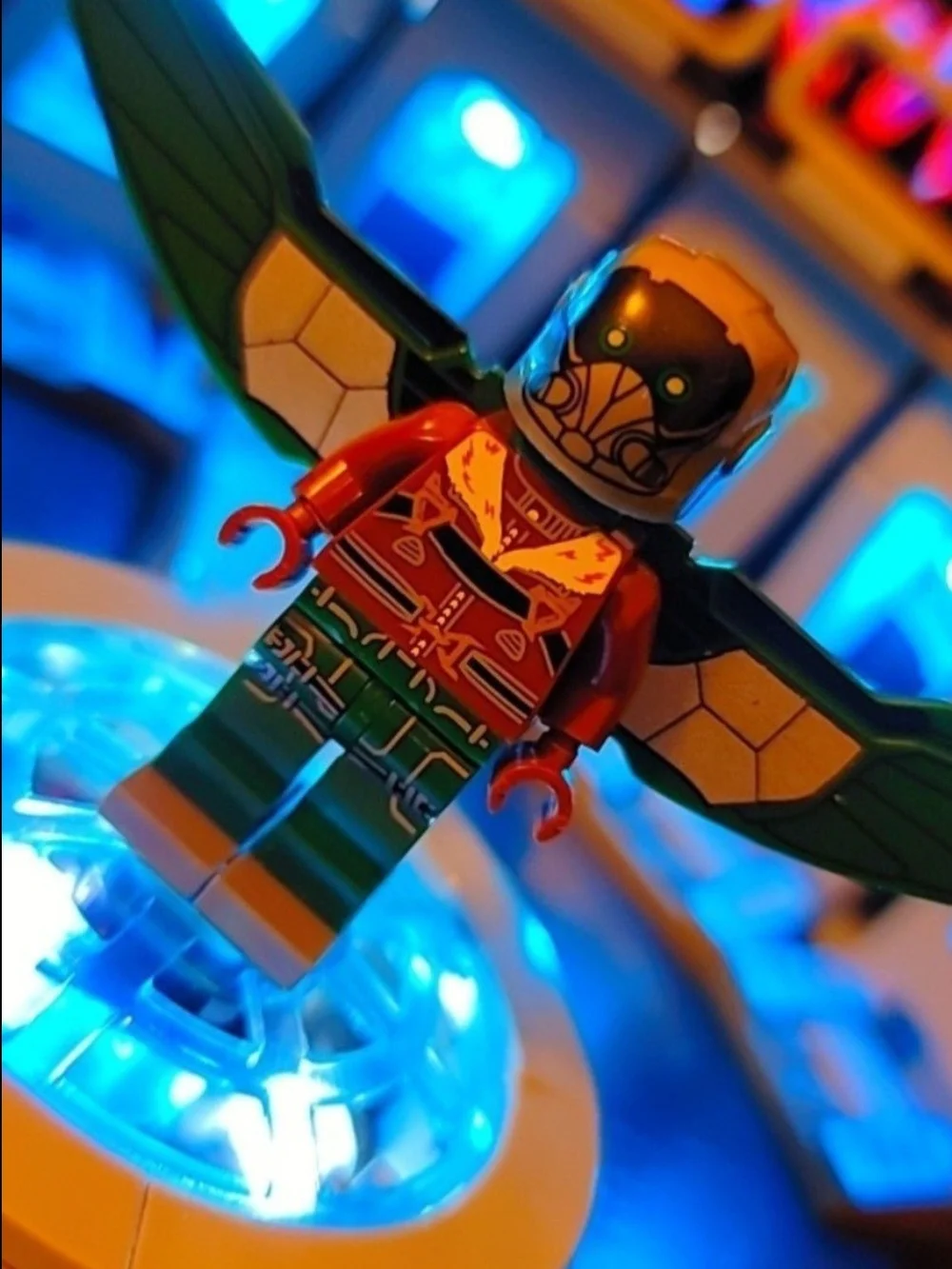 Spiderman Vulture Minifigure Lego Compatible